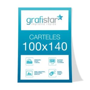 Carteles 100x140 cm