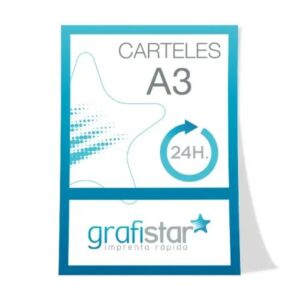 Carteles DIN A3 (42x29,7 cm)